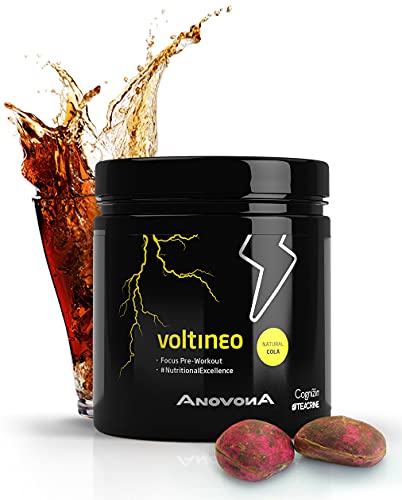 AnovonA voltineo Pre Workout Booster - Trainingsbooster im einzigartigen Cola Geschmack, höchste Qualität direkt aus Deutschland, 40 Portionen